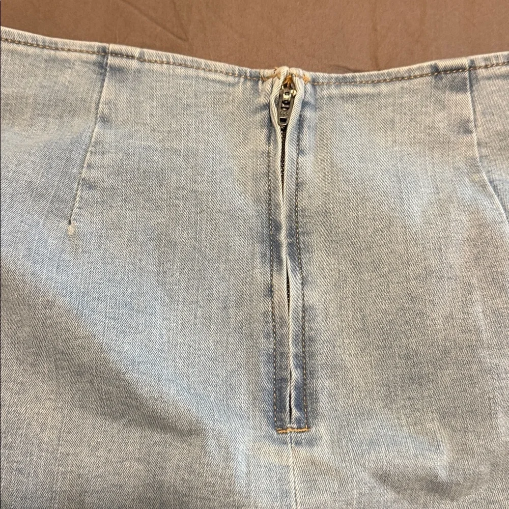 wild fable Light Blue Denim Mini Skirt